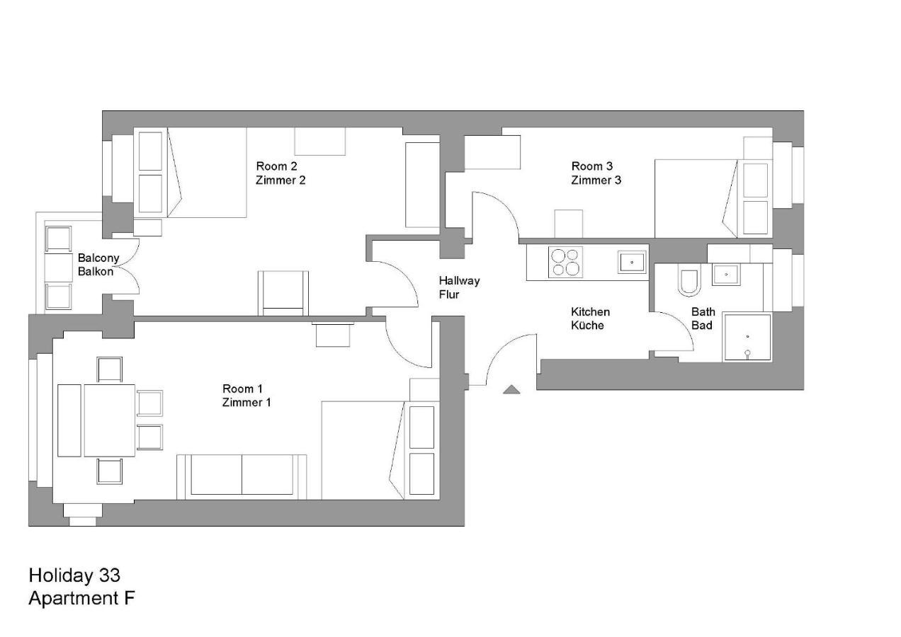 Holiday 33 Apartments Efg Schoenhauser Allee Mit Balkon Berlin Exterior photo